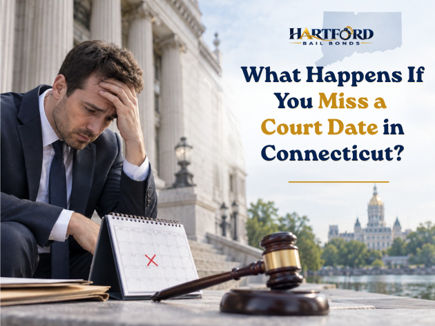 if you miss a court date in connecticut