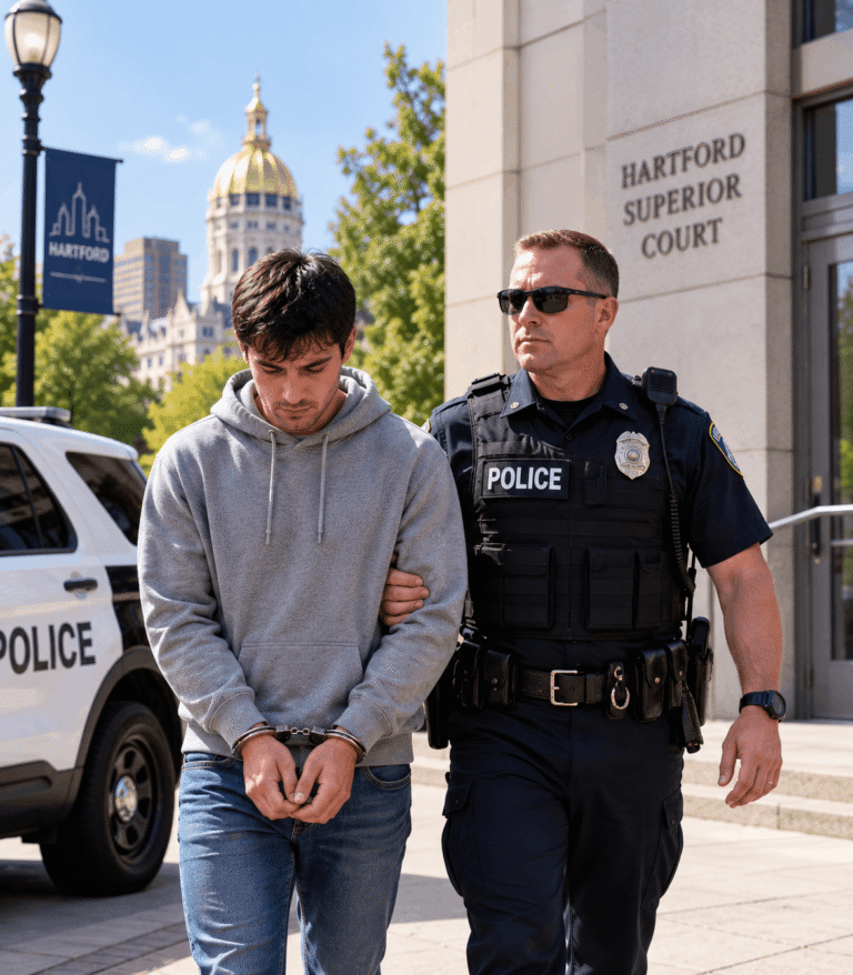 what happens after an arrest in hartford